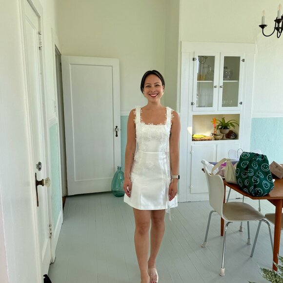 ELLIATT Elder Dress - White - Picture 3 of 9